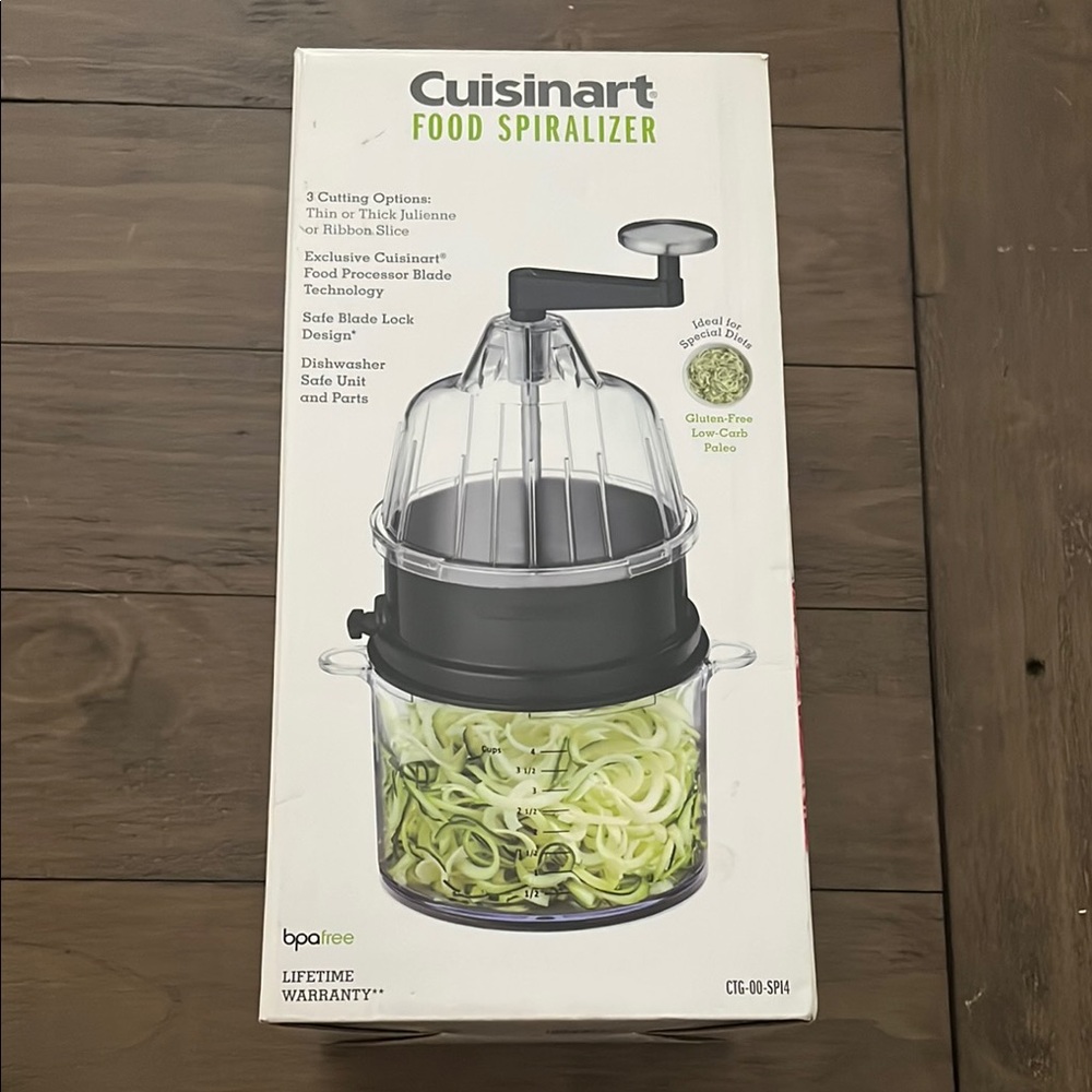 ✨NWT✨ Cuisinart Black Food Spiralizer